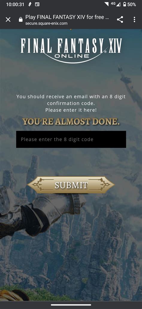 PSA: How to create a legitimate FFXIV account from .
